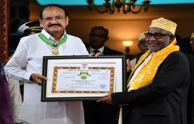 Visit of Hono'ble Vice President of India to the Union of Comoros